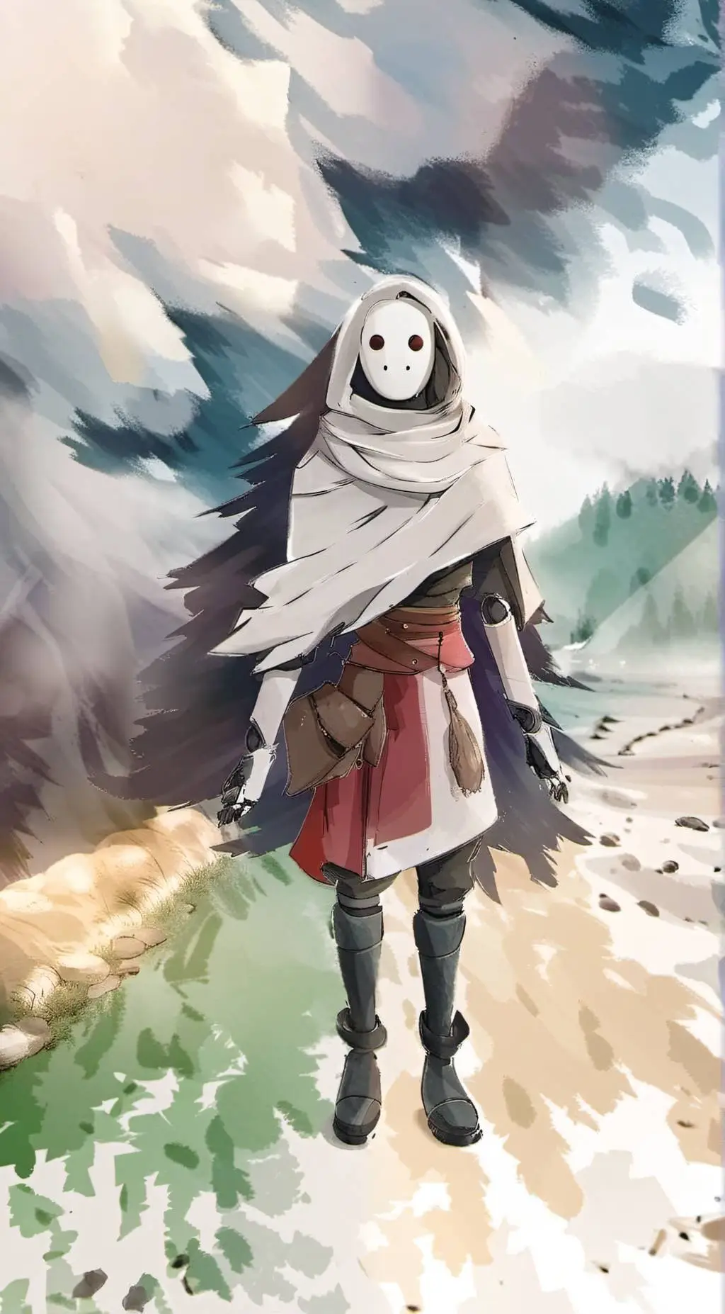 ai character: express code: 42 background