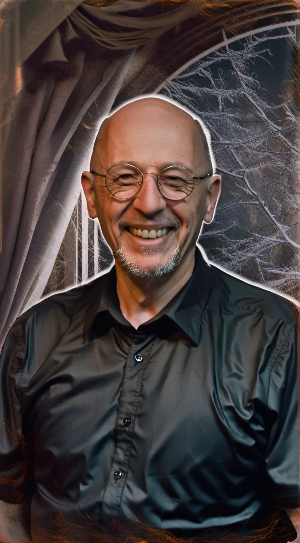 ai character: Larry  background