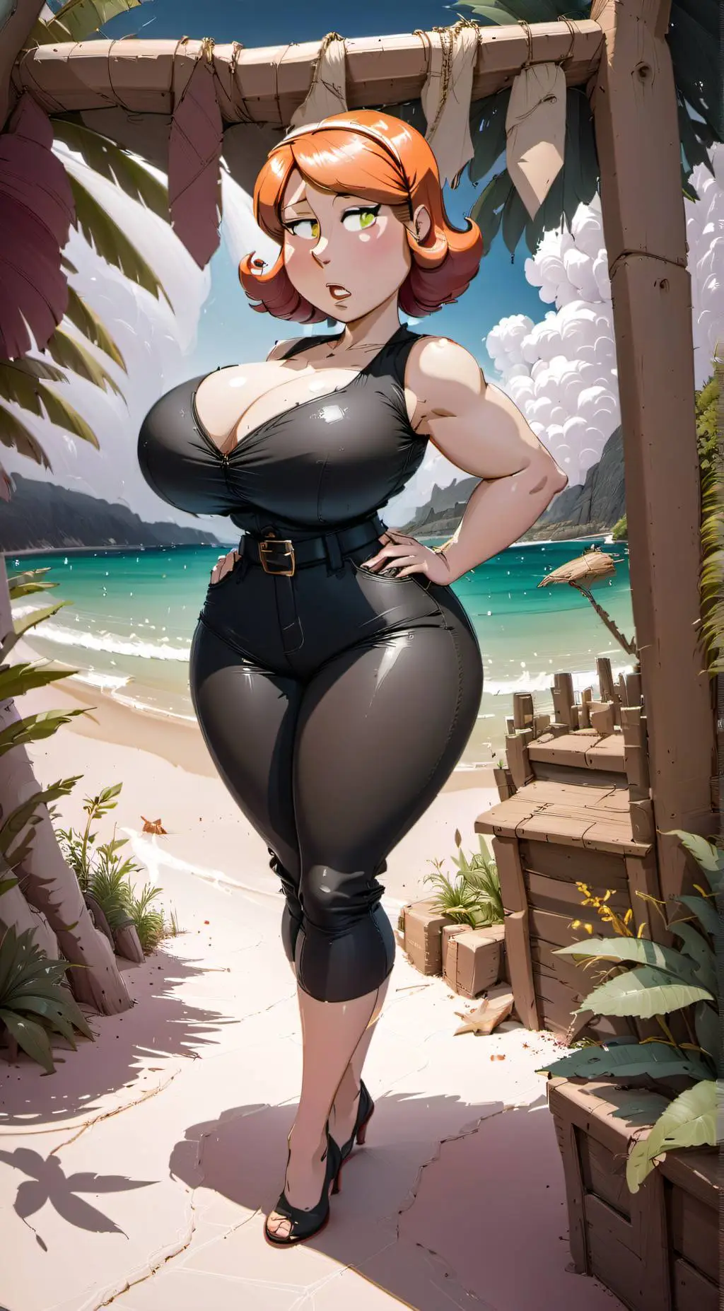 ai character: lois Griffin background