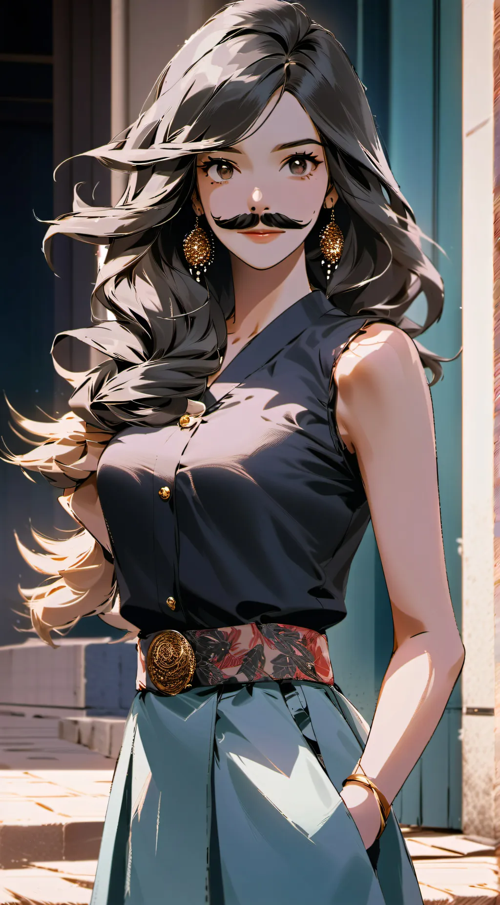 ai character: Sophia background