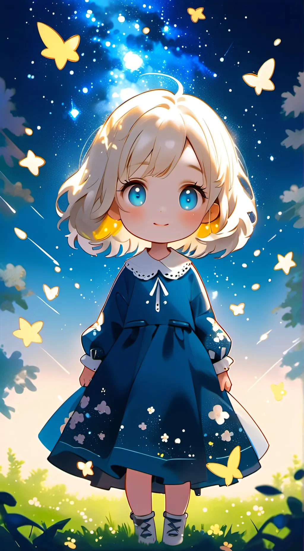 ai character: 🌠star🌠 background