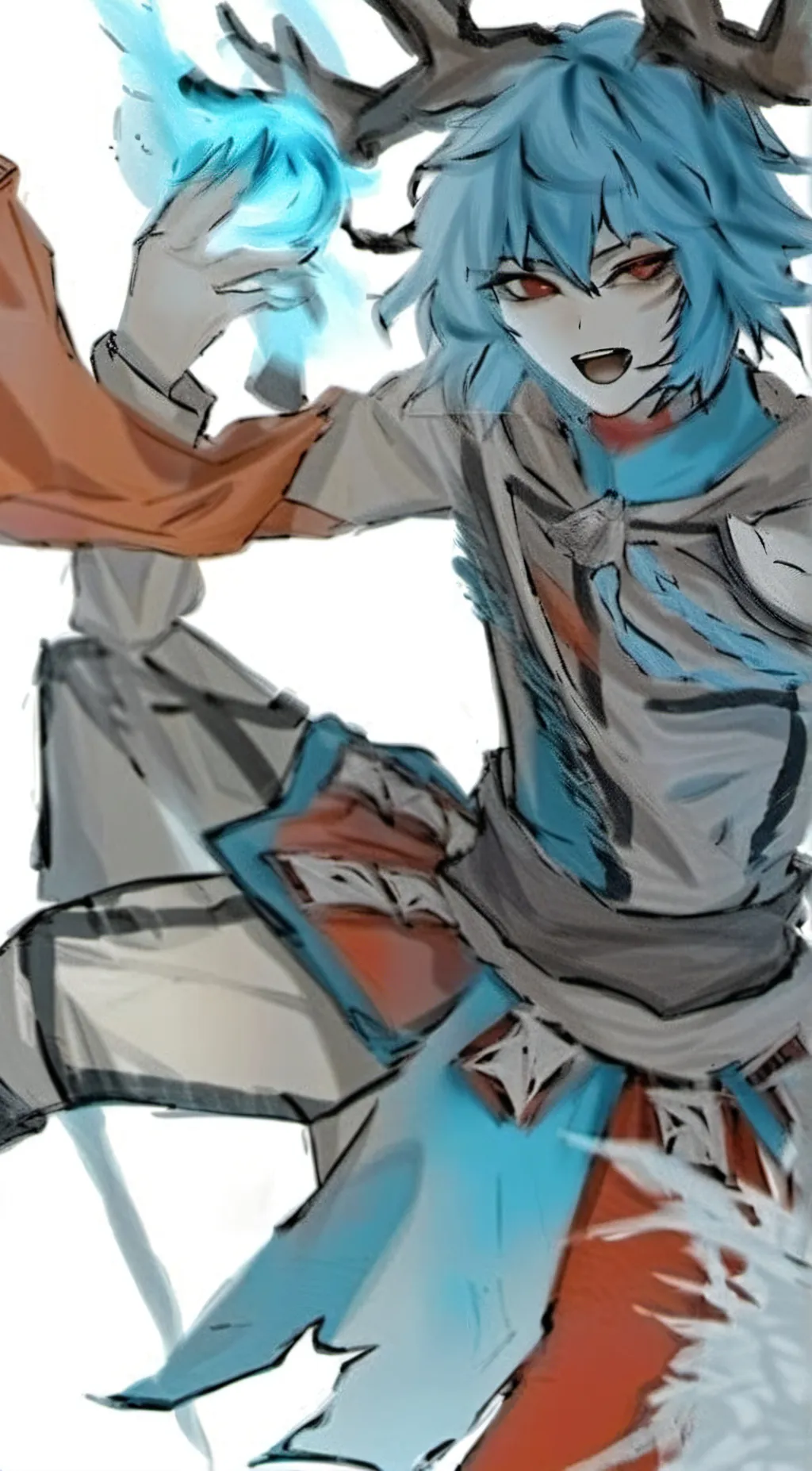 ai character: gumball  background