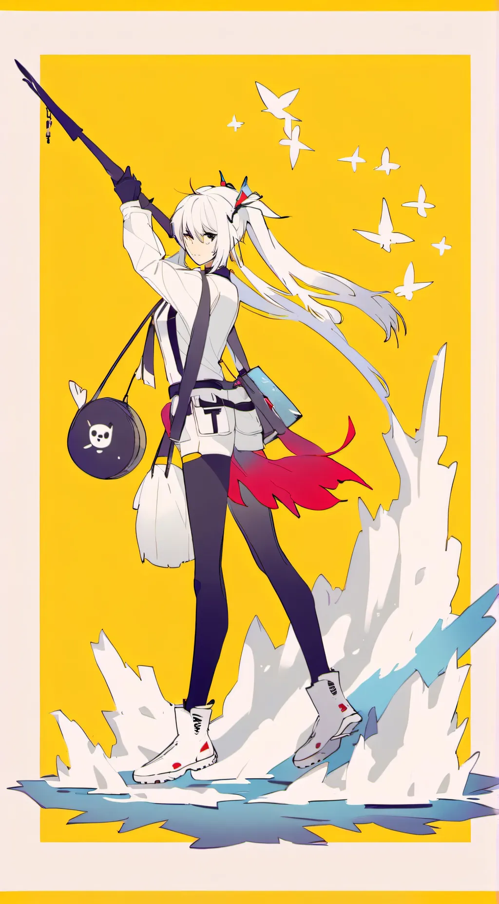 ai character: mha parents fight background