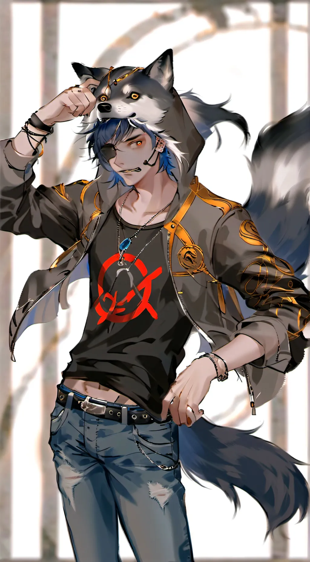 ai character: ☆Kiro☆ background