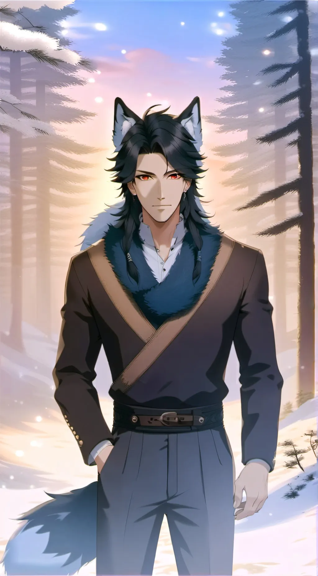 ai character: Phoenix background