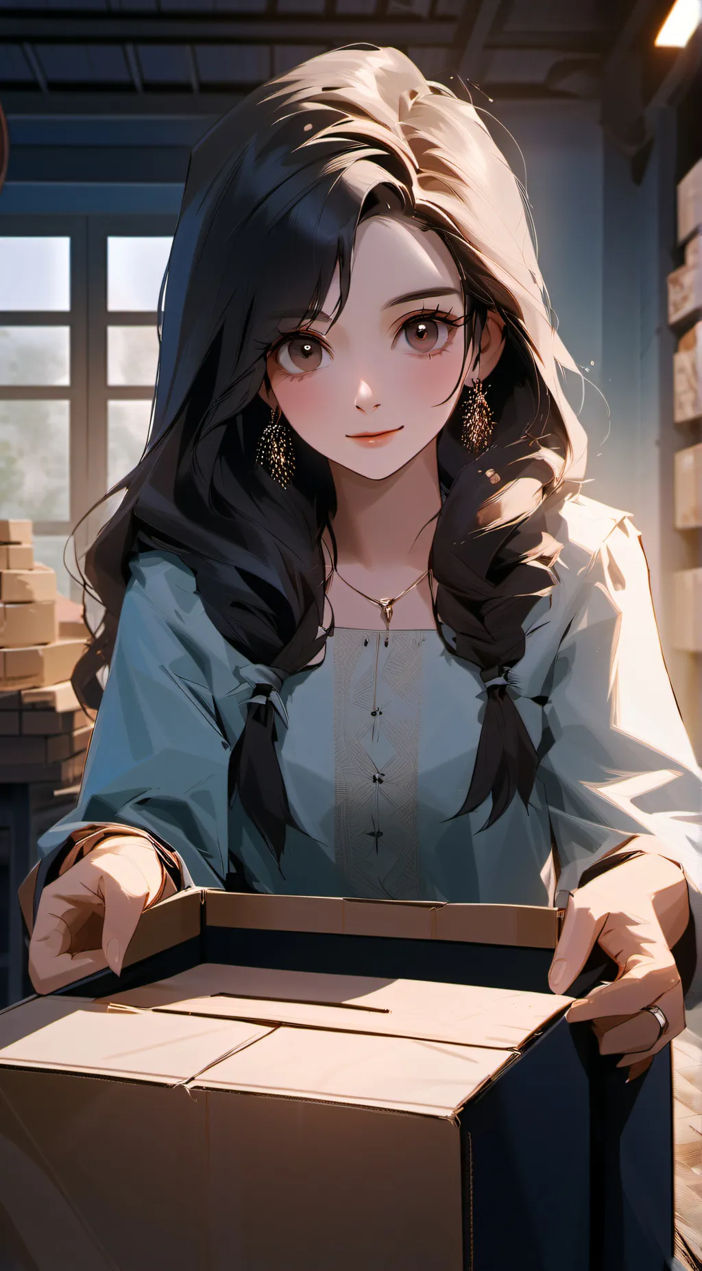 ai character: lia background