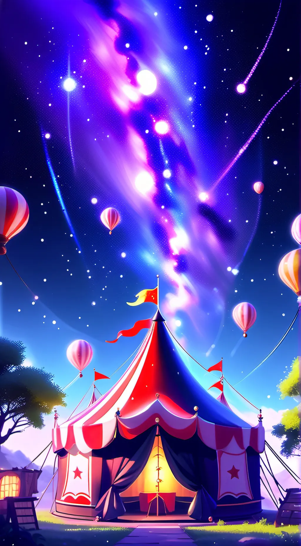 ai character: TADC Christmas !! background