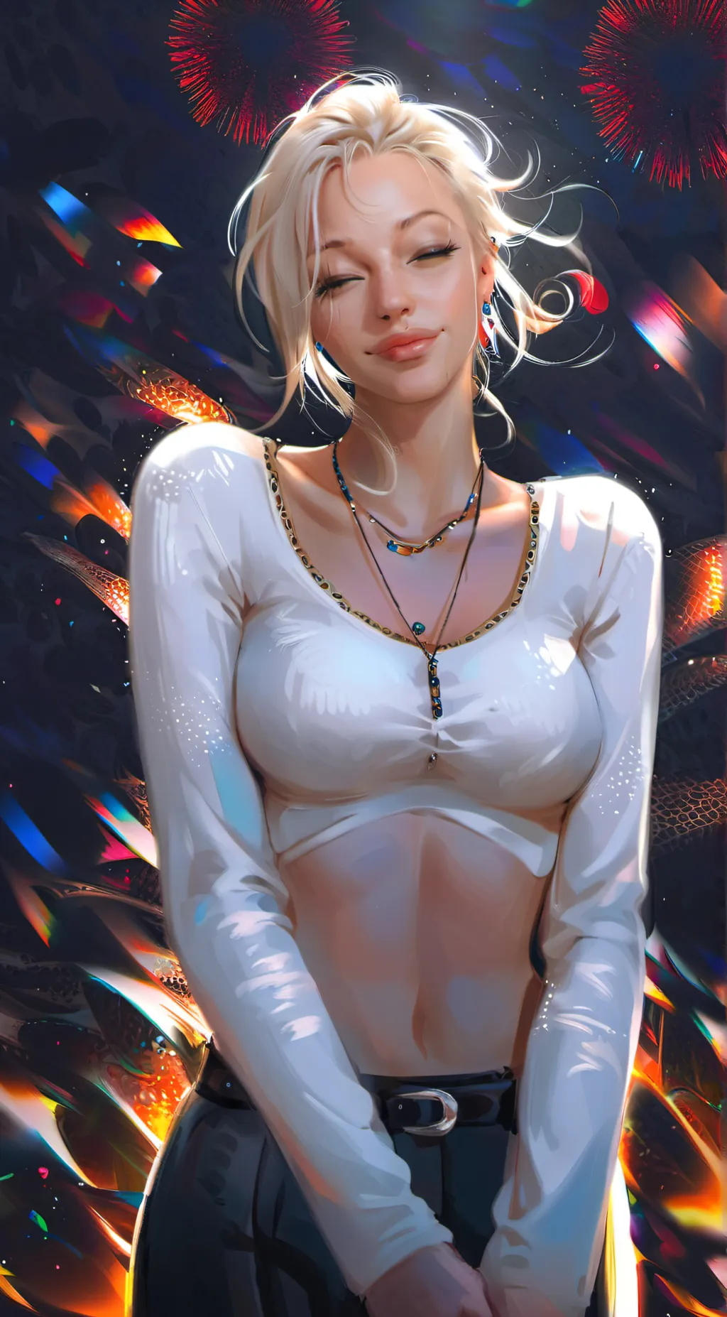 ai character: Ellie background