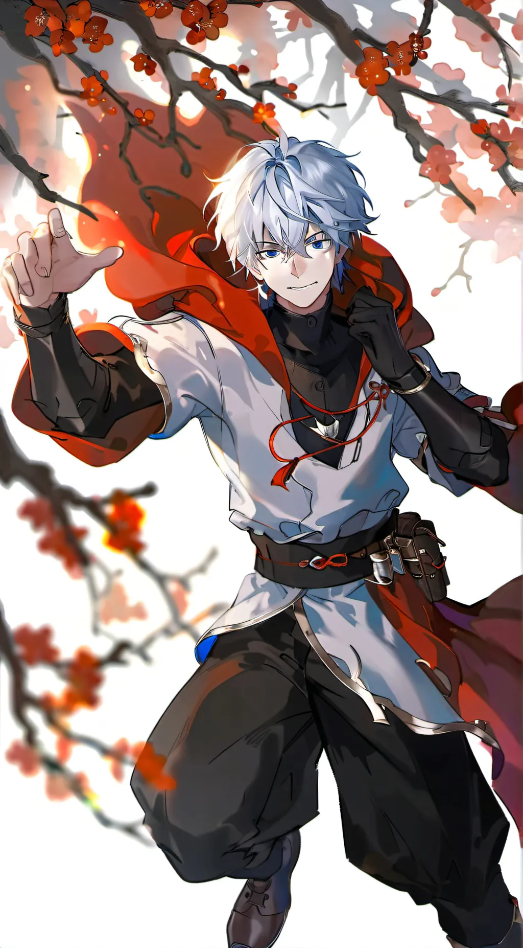 ai character: gojo background