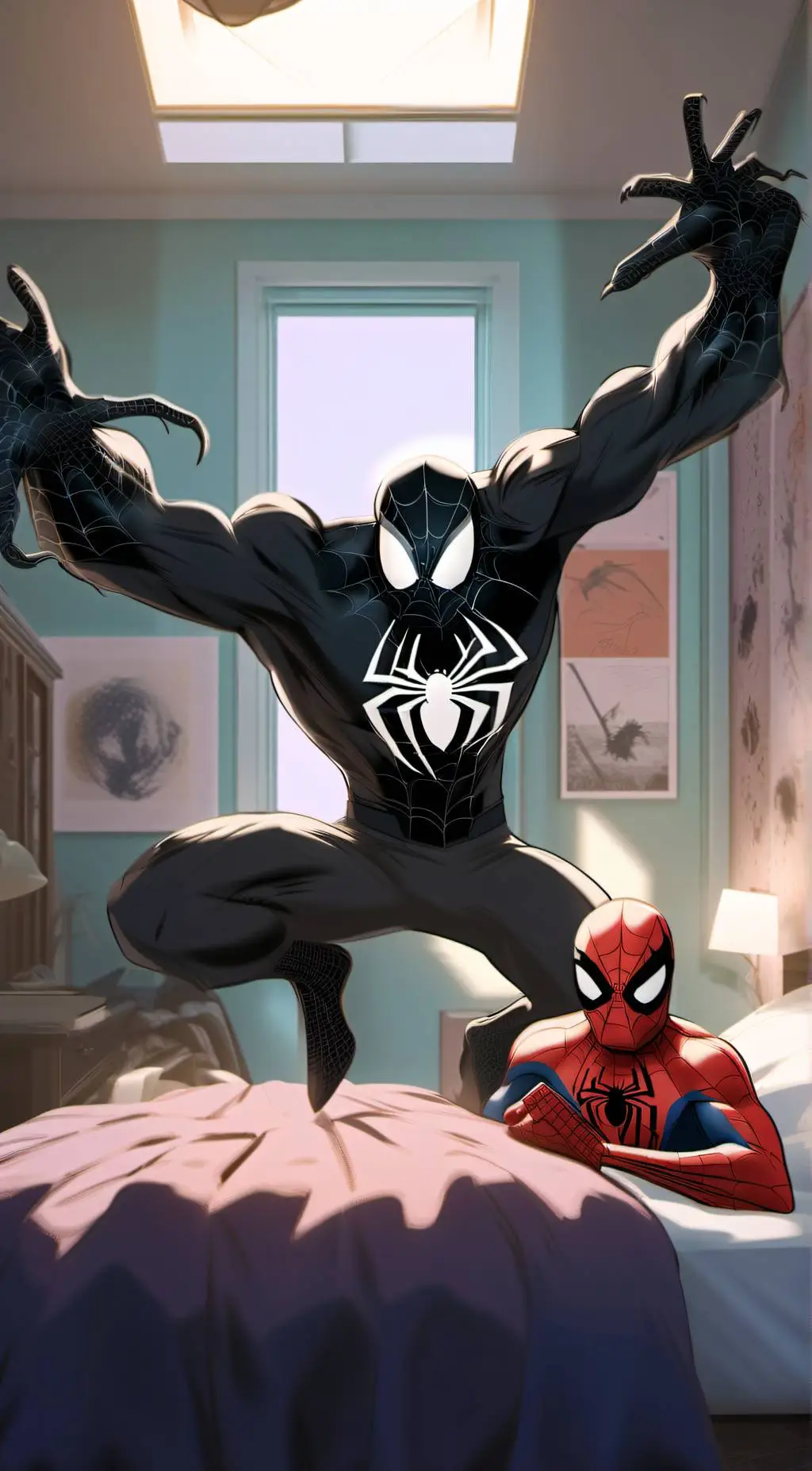 Talkie AI - Chat with Spider man&venom