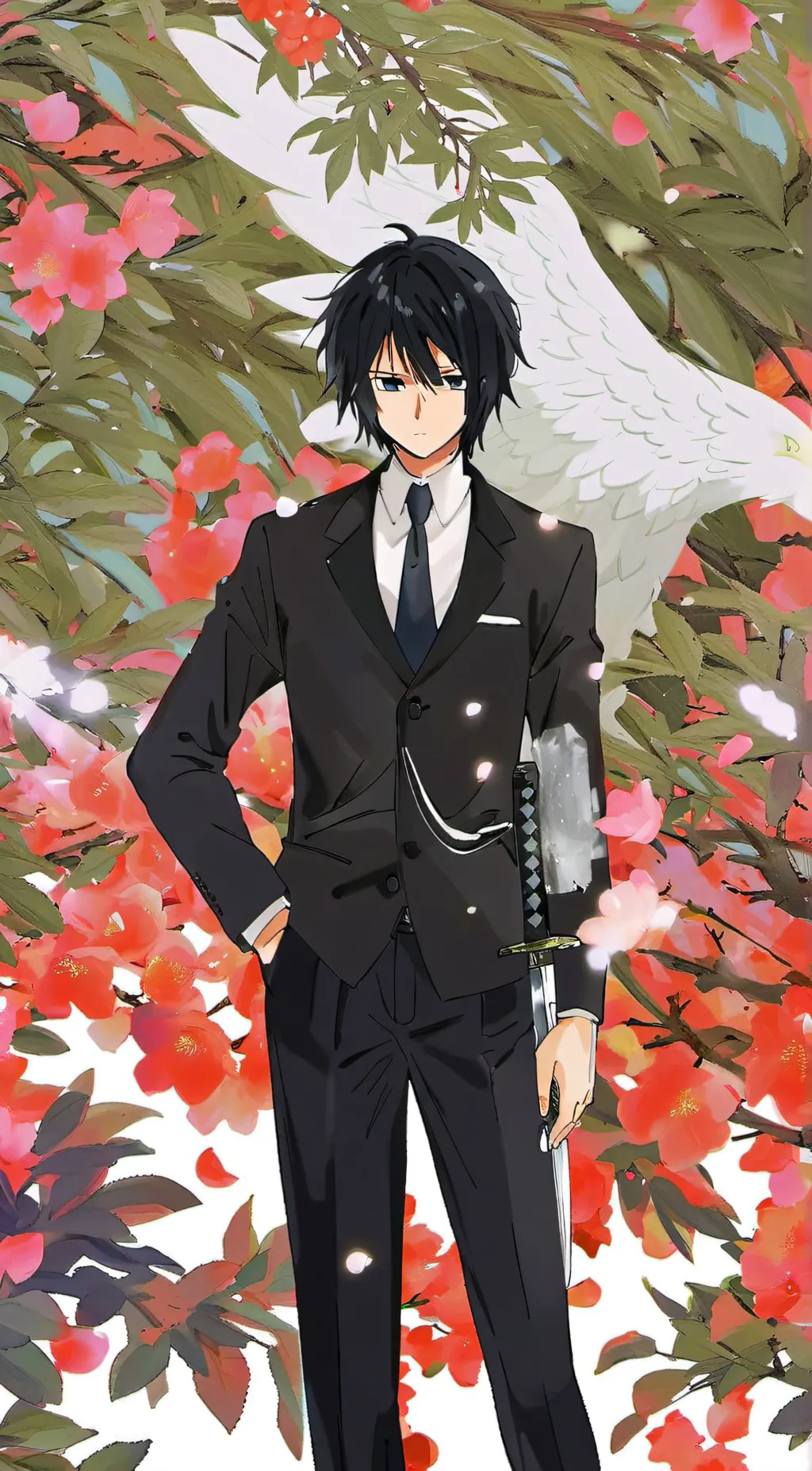 ai character: Giyuu Tomioka background