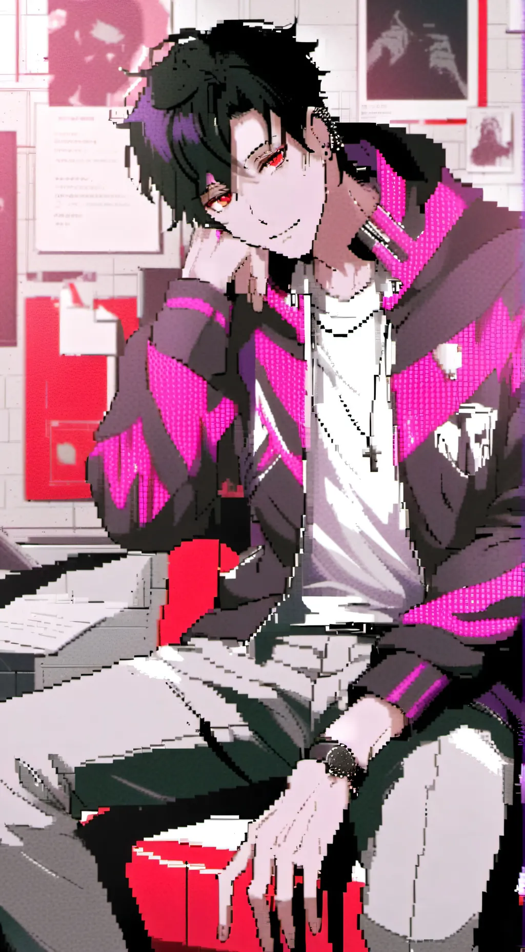 ai character: °ᴋᴀɪ°^^ background