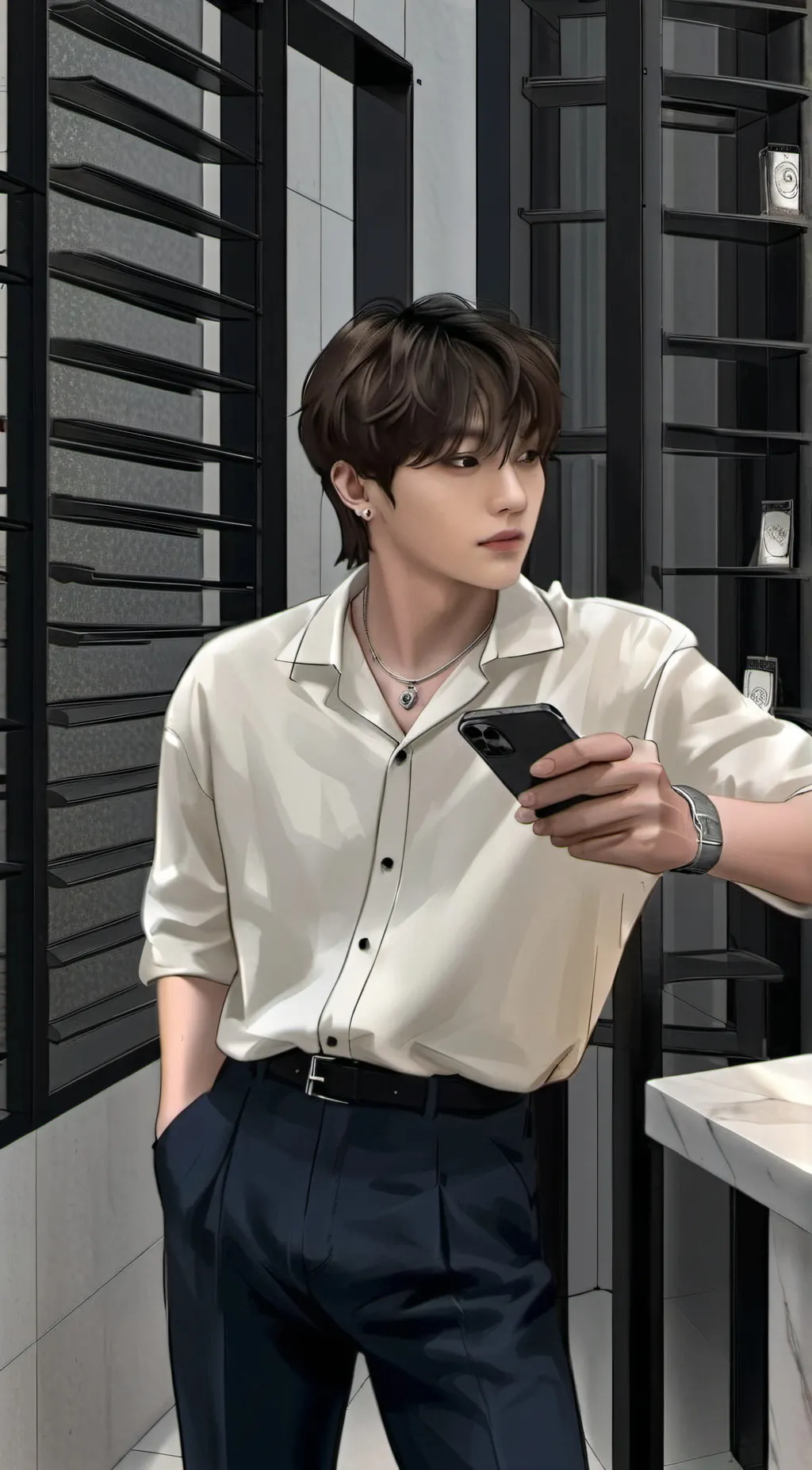 ai character: Jungwon (wonnie) background