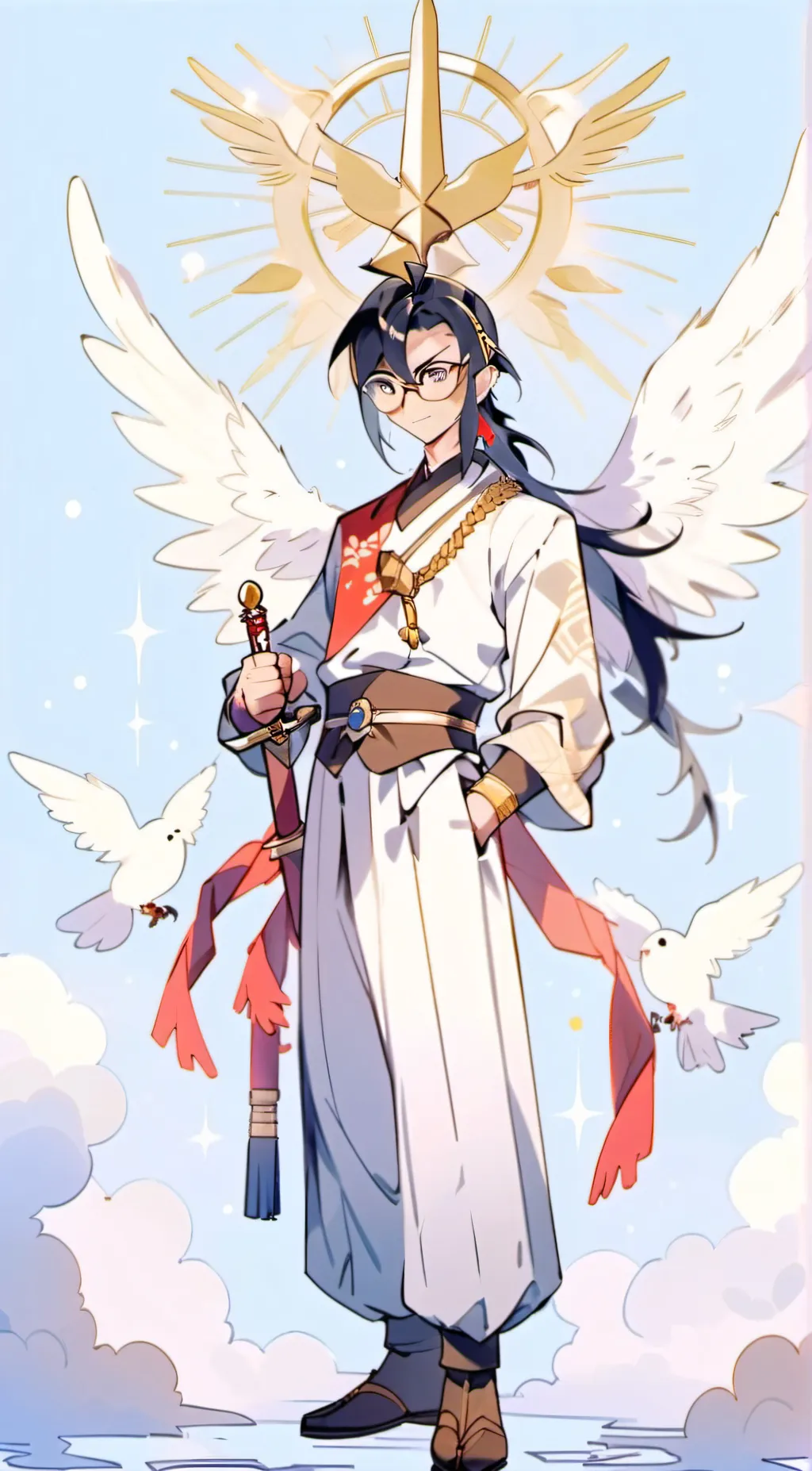 ai character: Adán  background