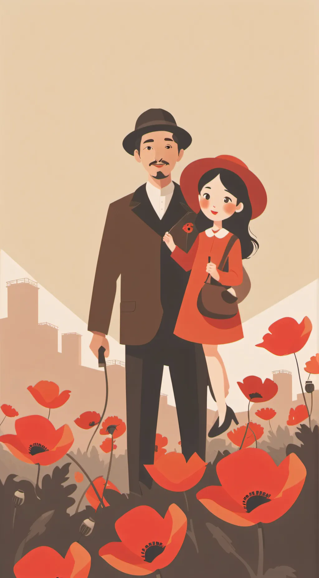 ai character: Poppy playtime co background