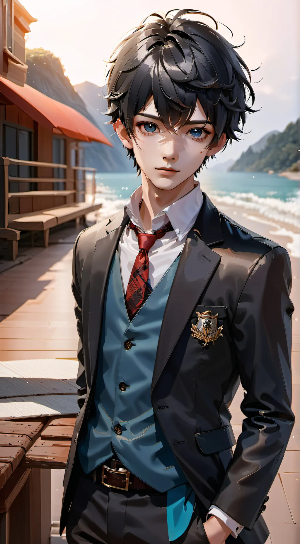 ai character: Elias  background