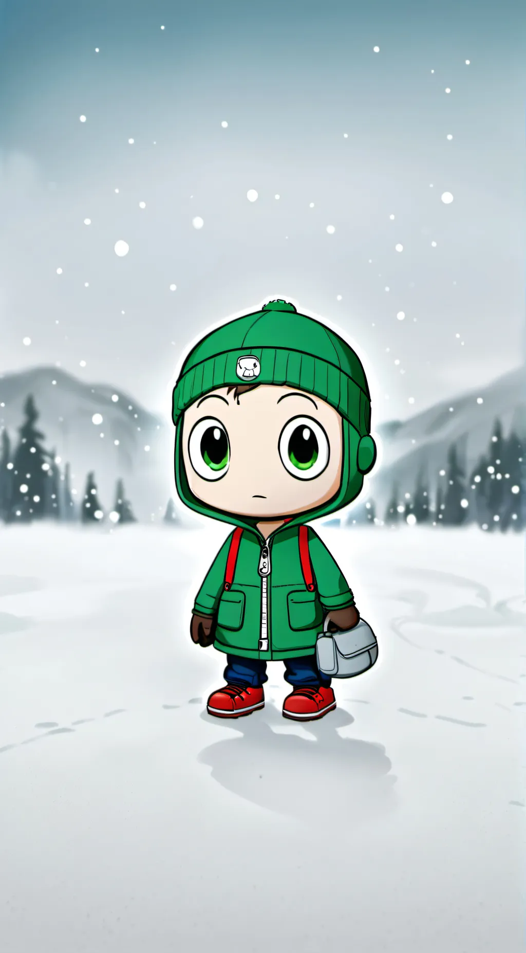 ai character: Smii7y background