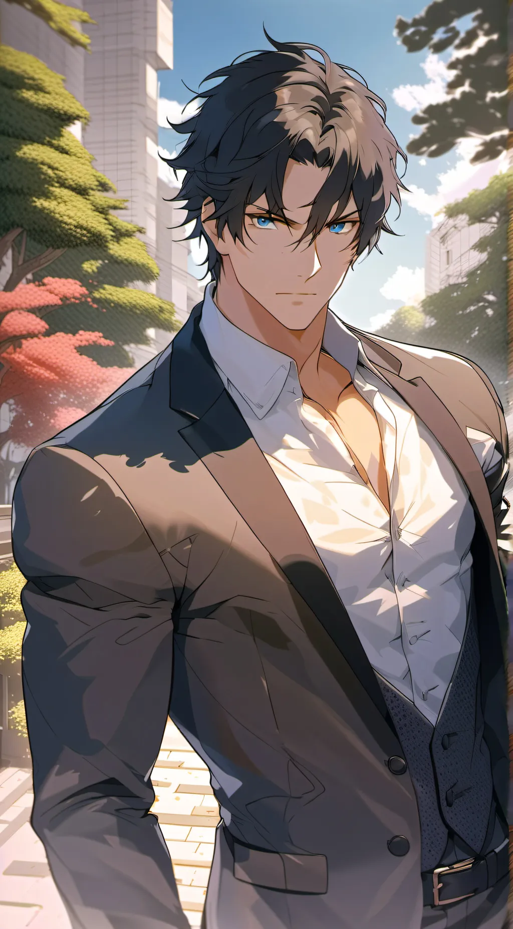 ai character: Mark Lane  background