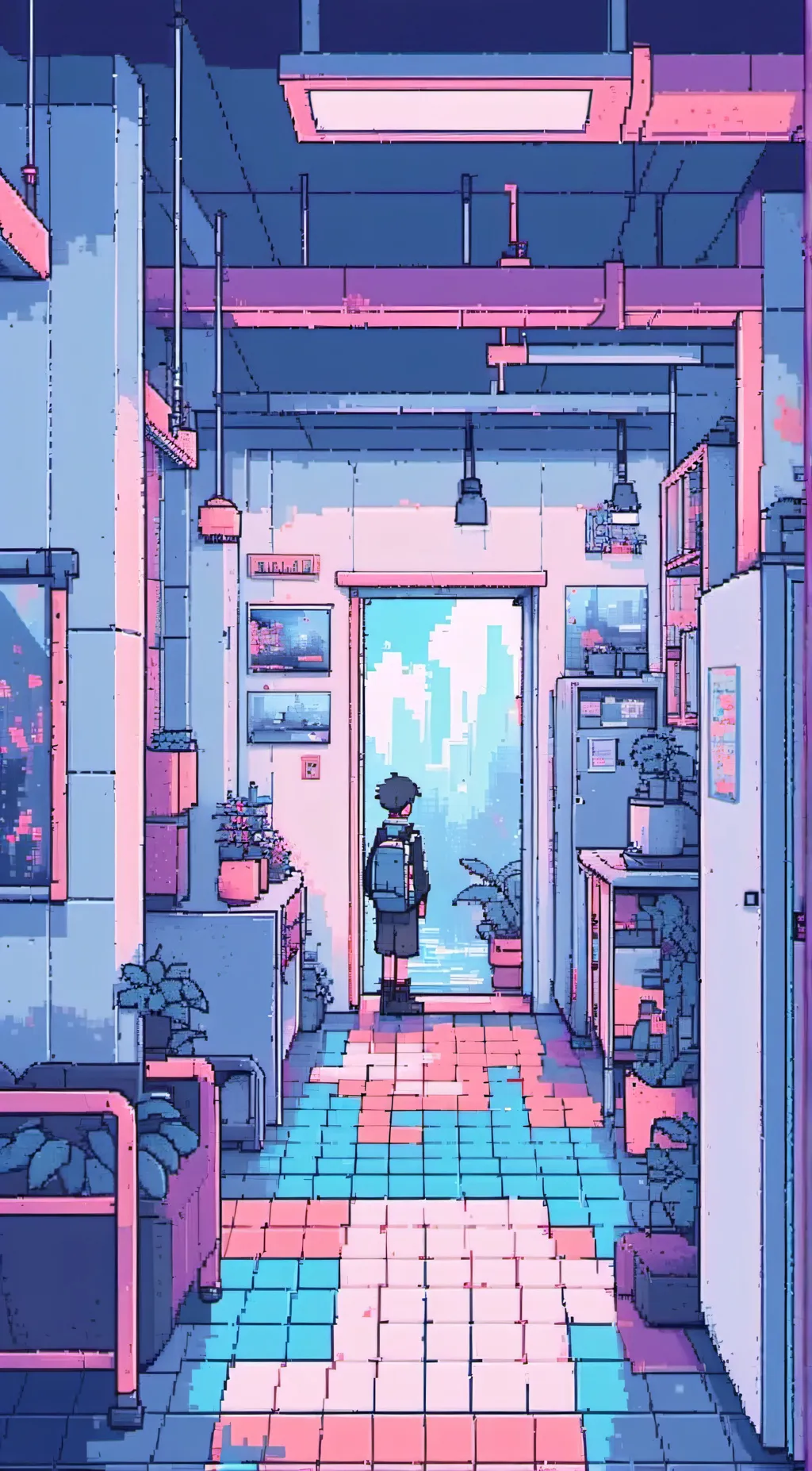 ai character: Mha  background