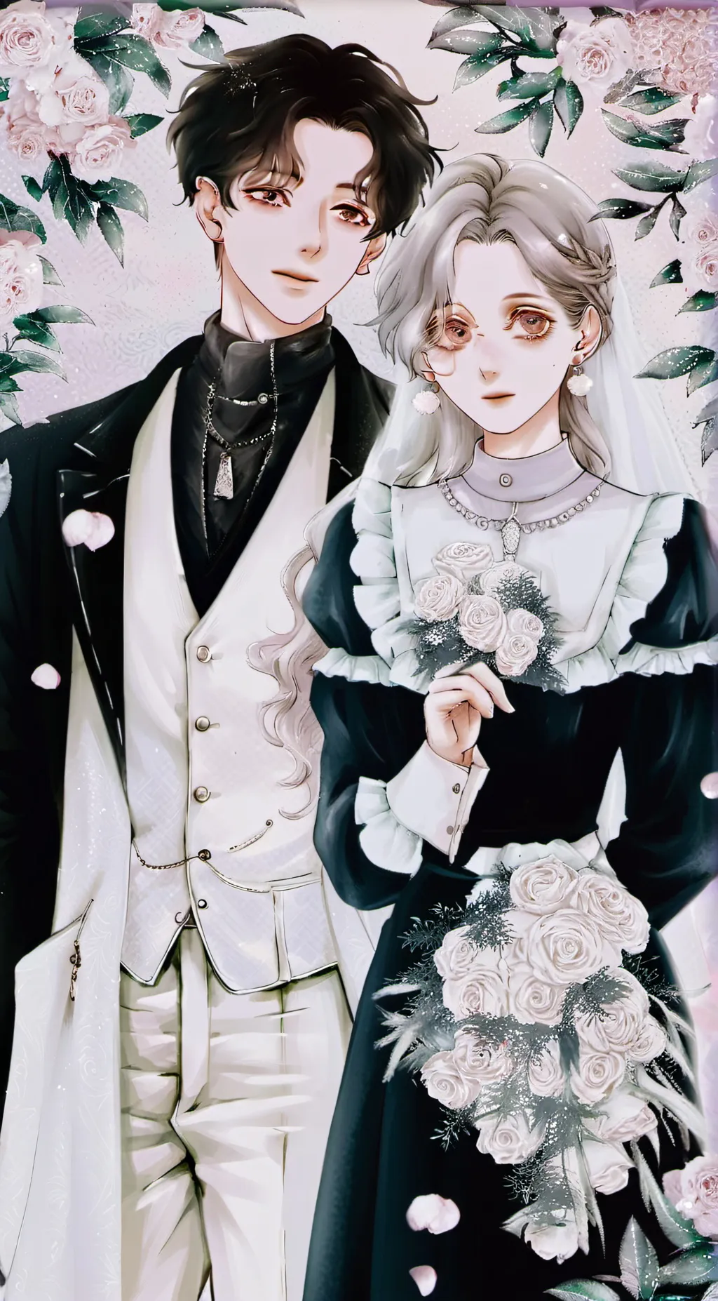 ai character: Stone x Ava  background