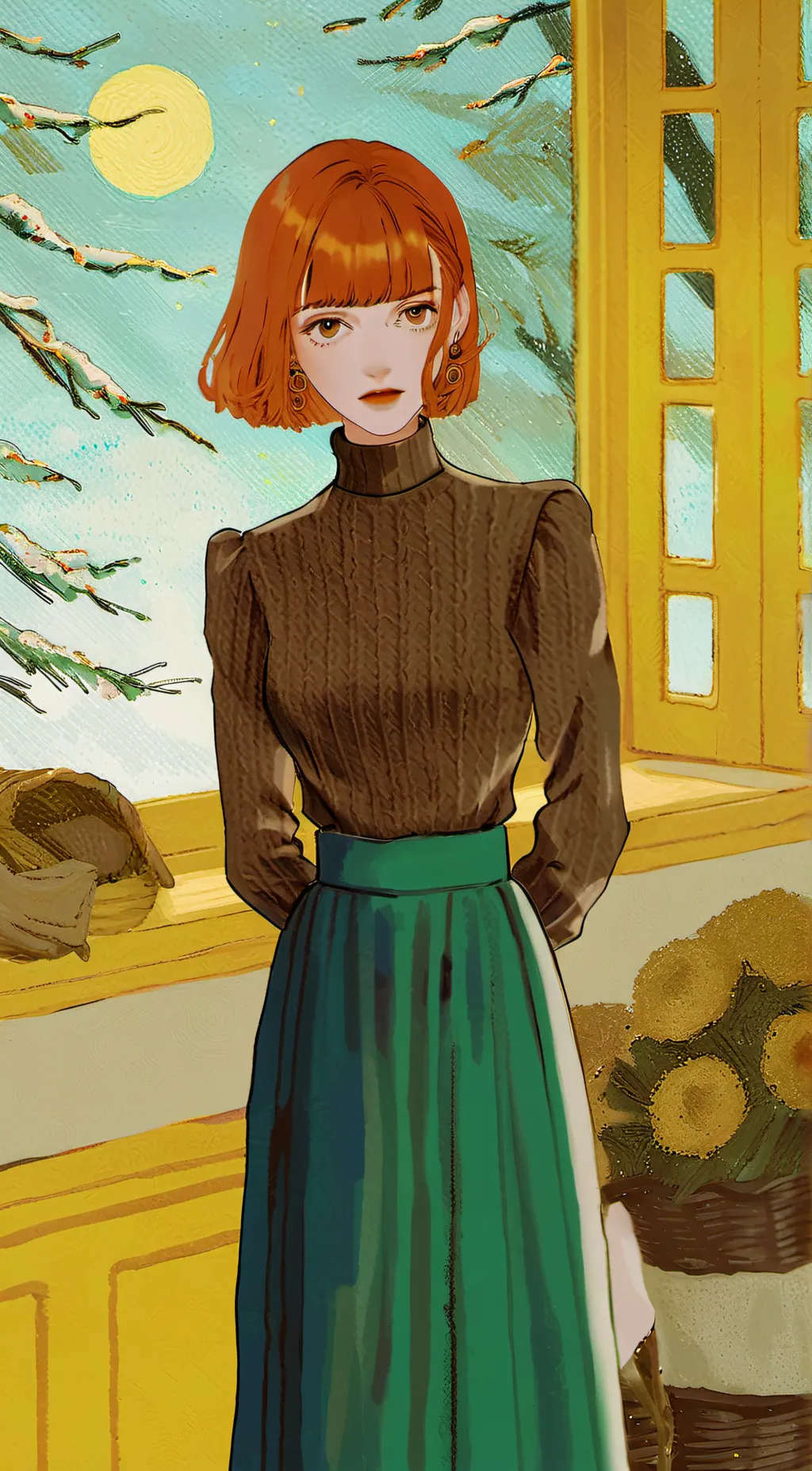 ai character: Saffie Stevens background