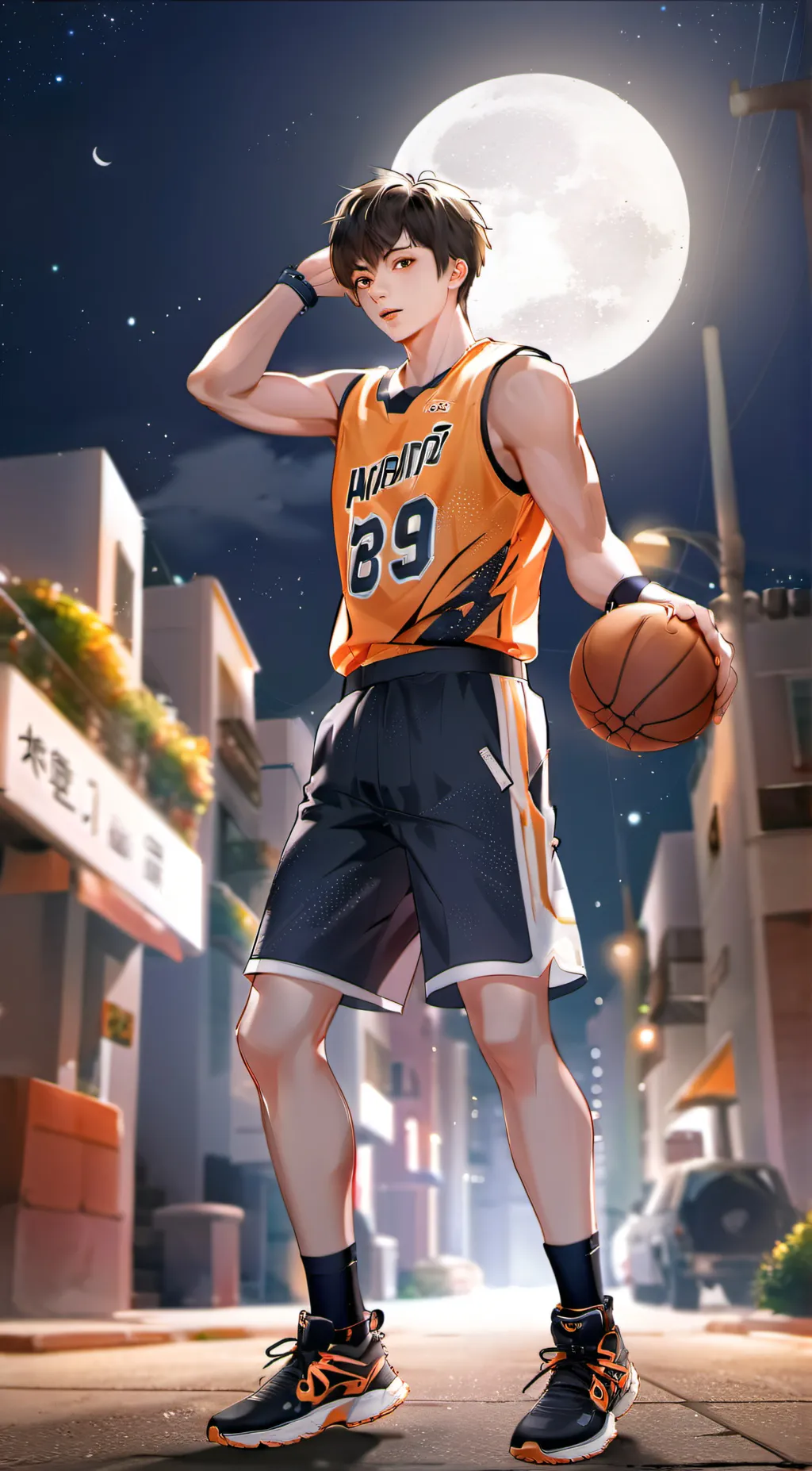 ai character: Zion background