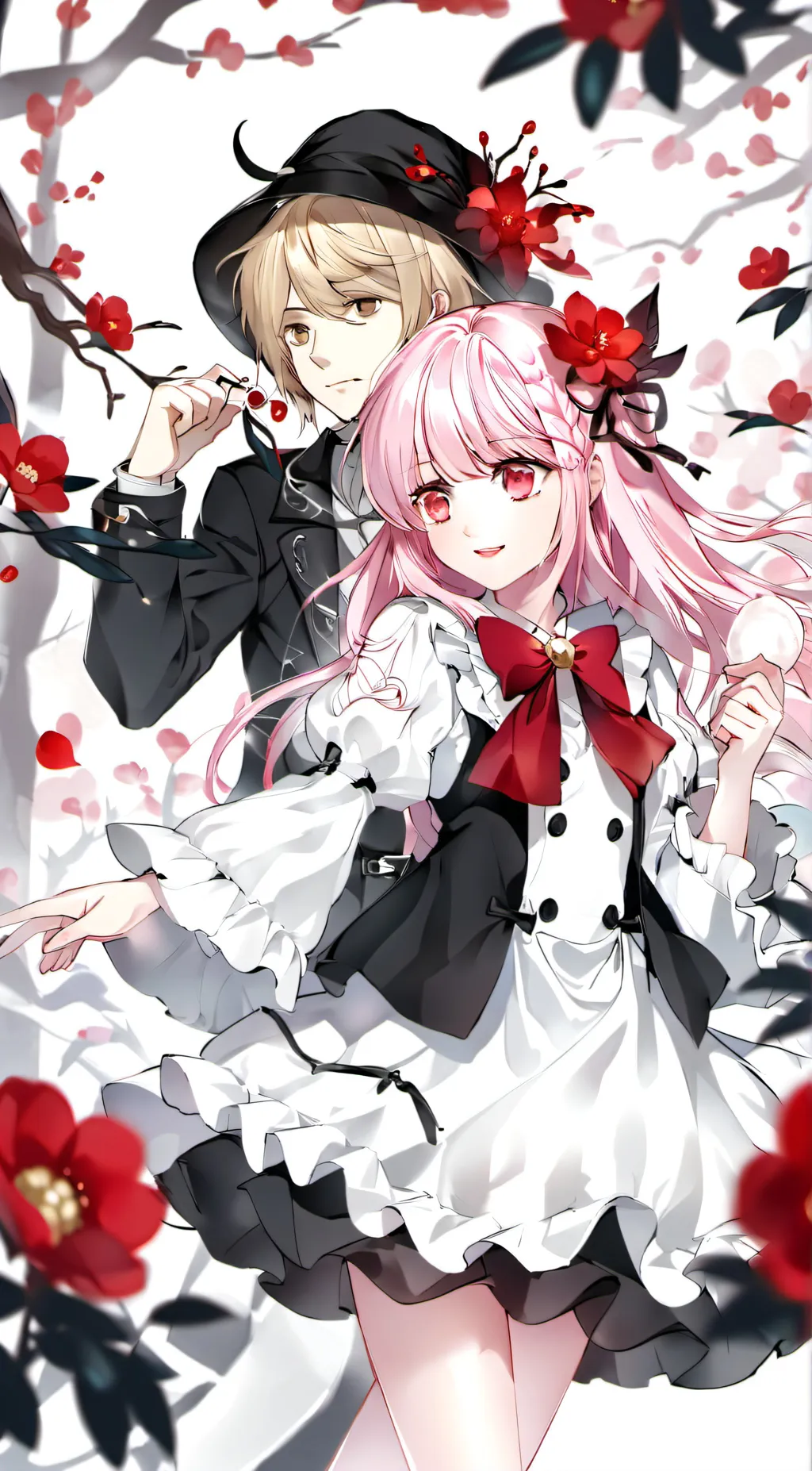 ai character: Yui and james background