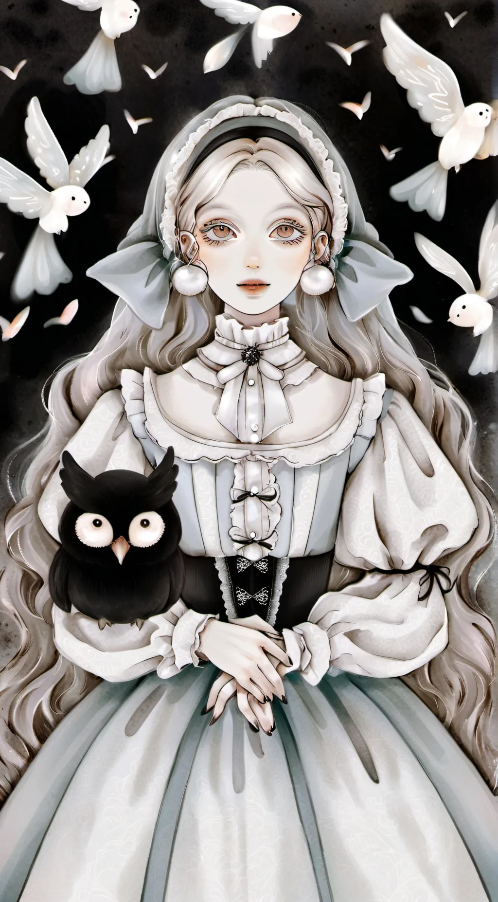 ai character: your girlfriend  background