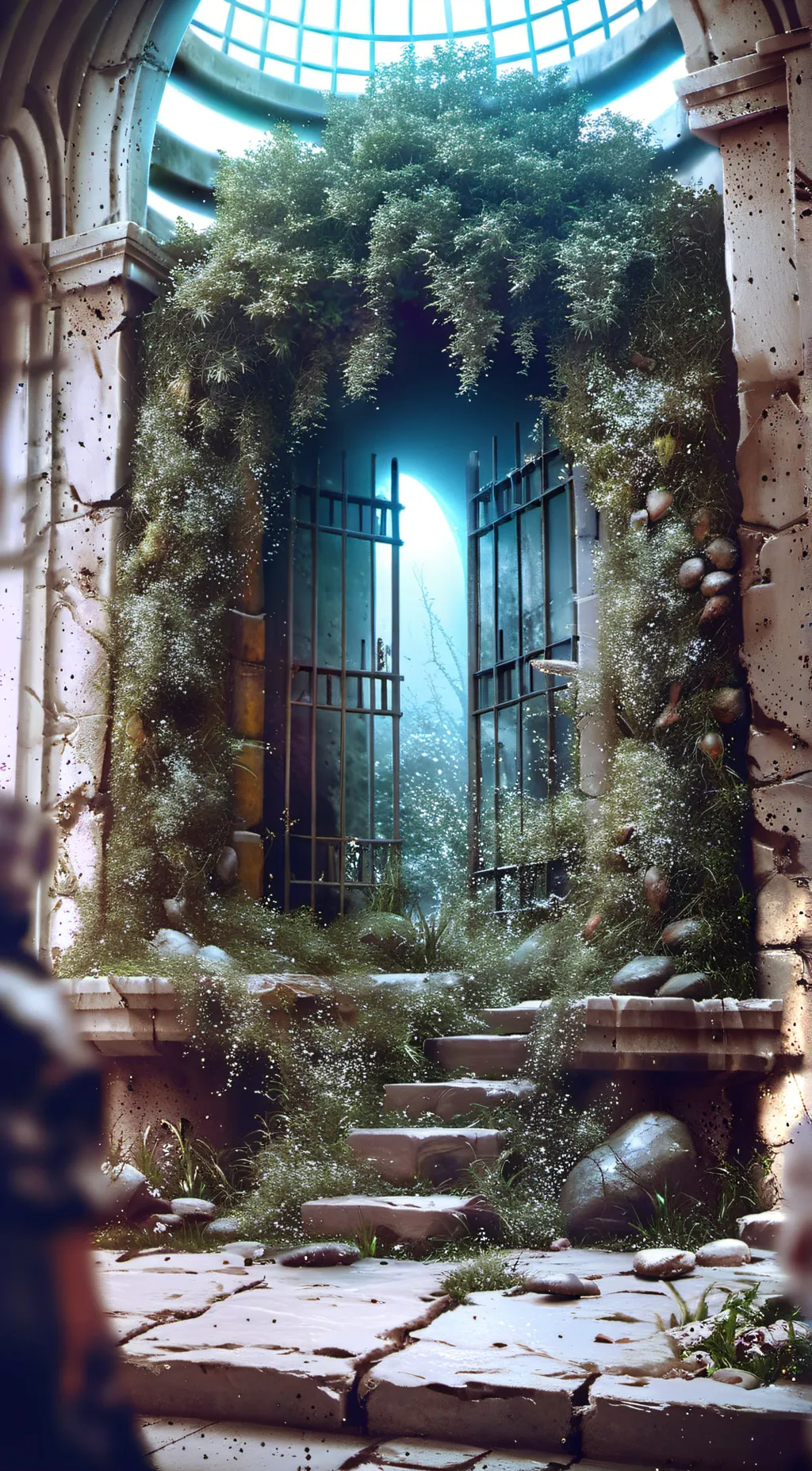 ai character: impel down  background