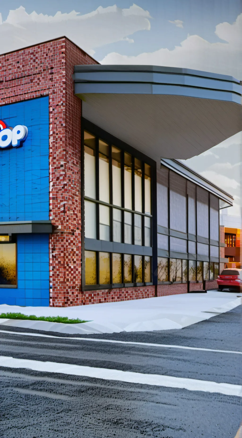 ai character: IHOP background