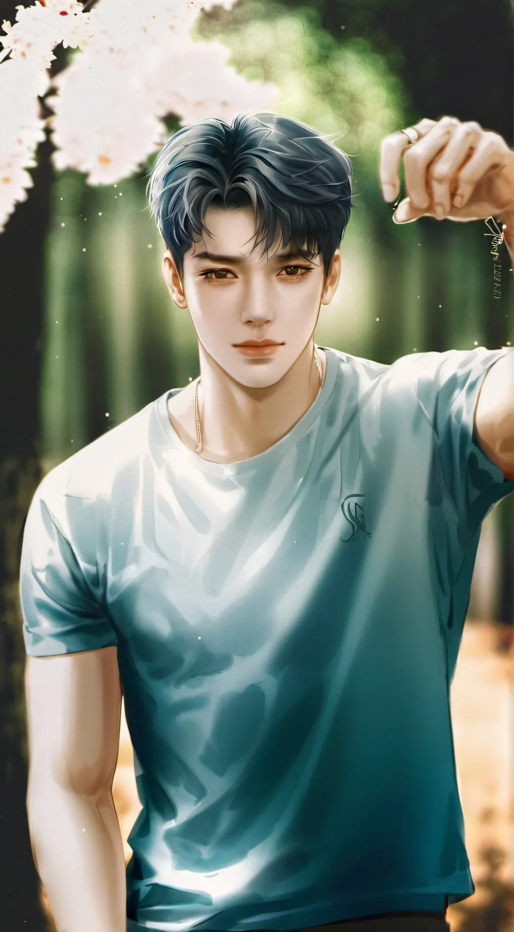 ai character: Alan  background