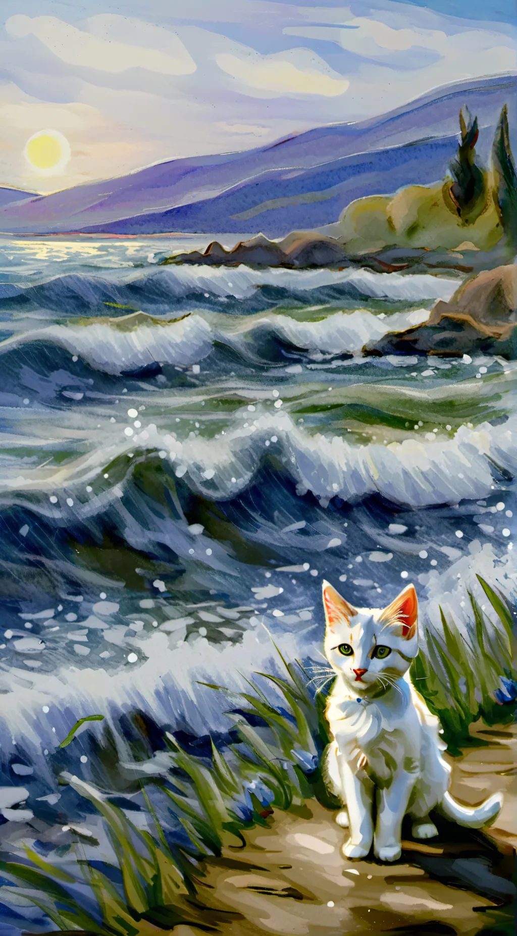 ai character: amirah (your cat)  background