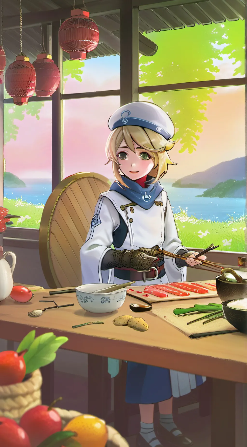 ai character: Amelia background