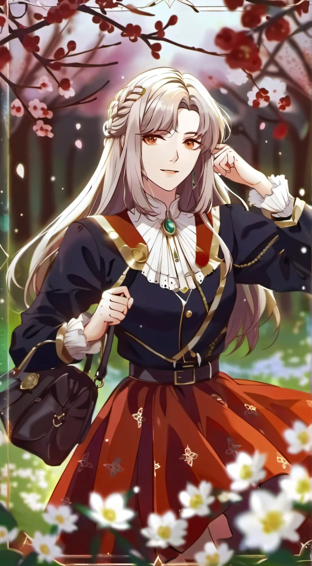 ai character: Sandy background