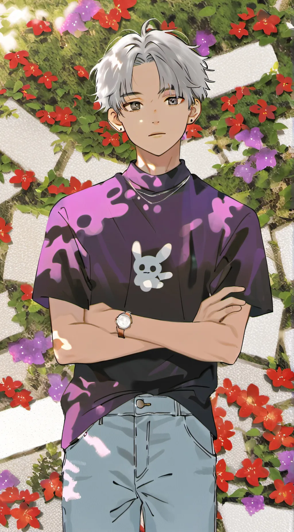 ai character: Oreo background