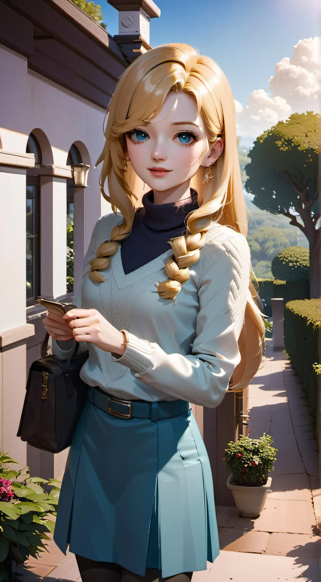 ai character: Eva background