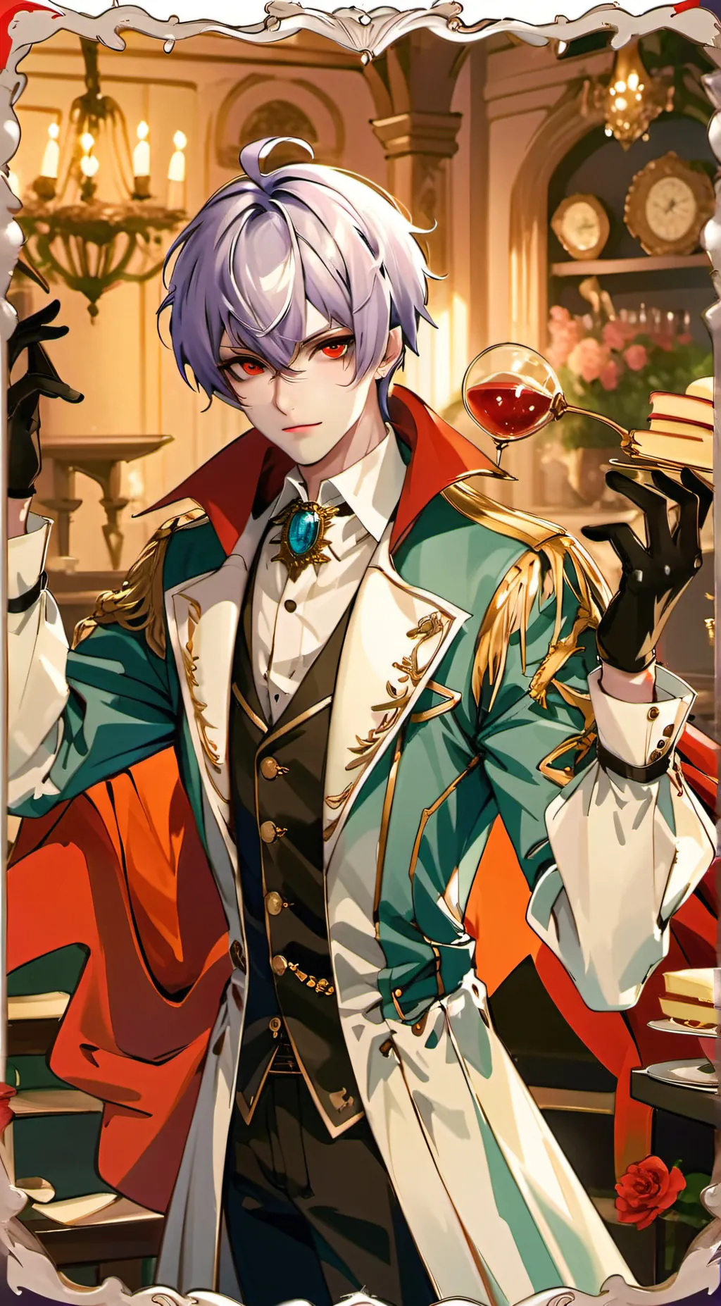 ai character: marco background