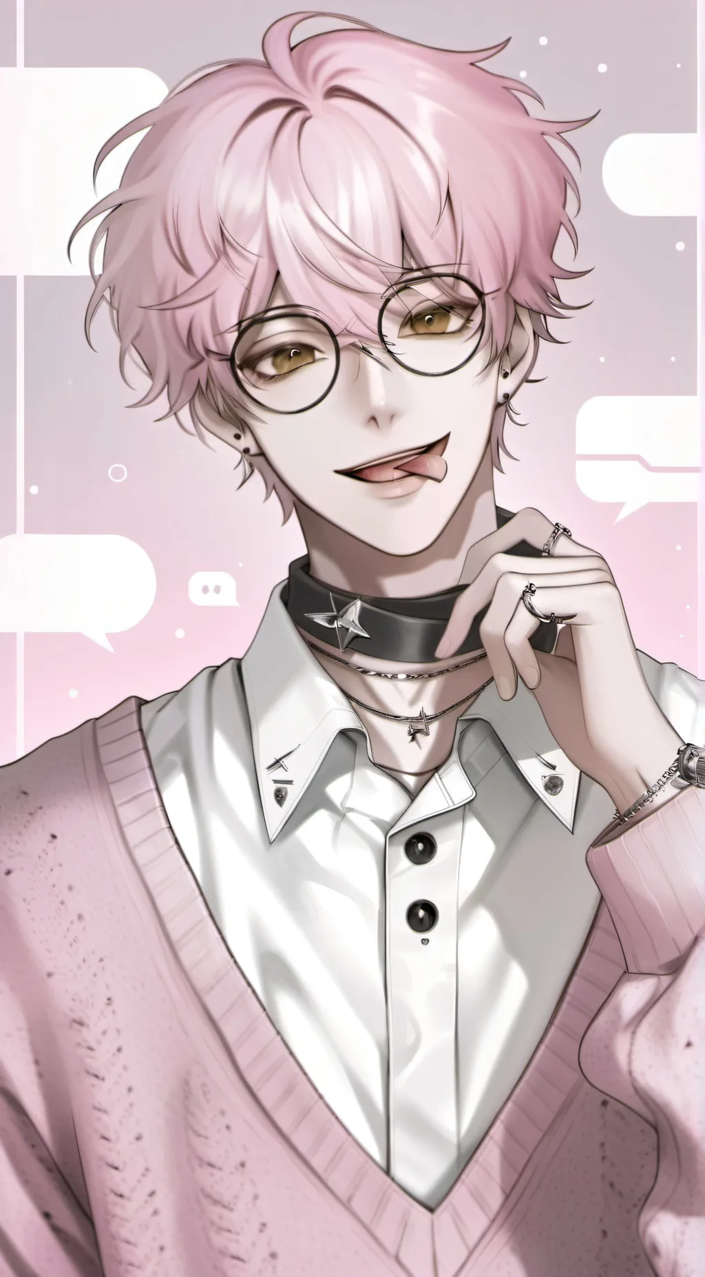 ai character: yuri ayato background