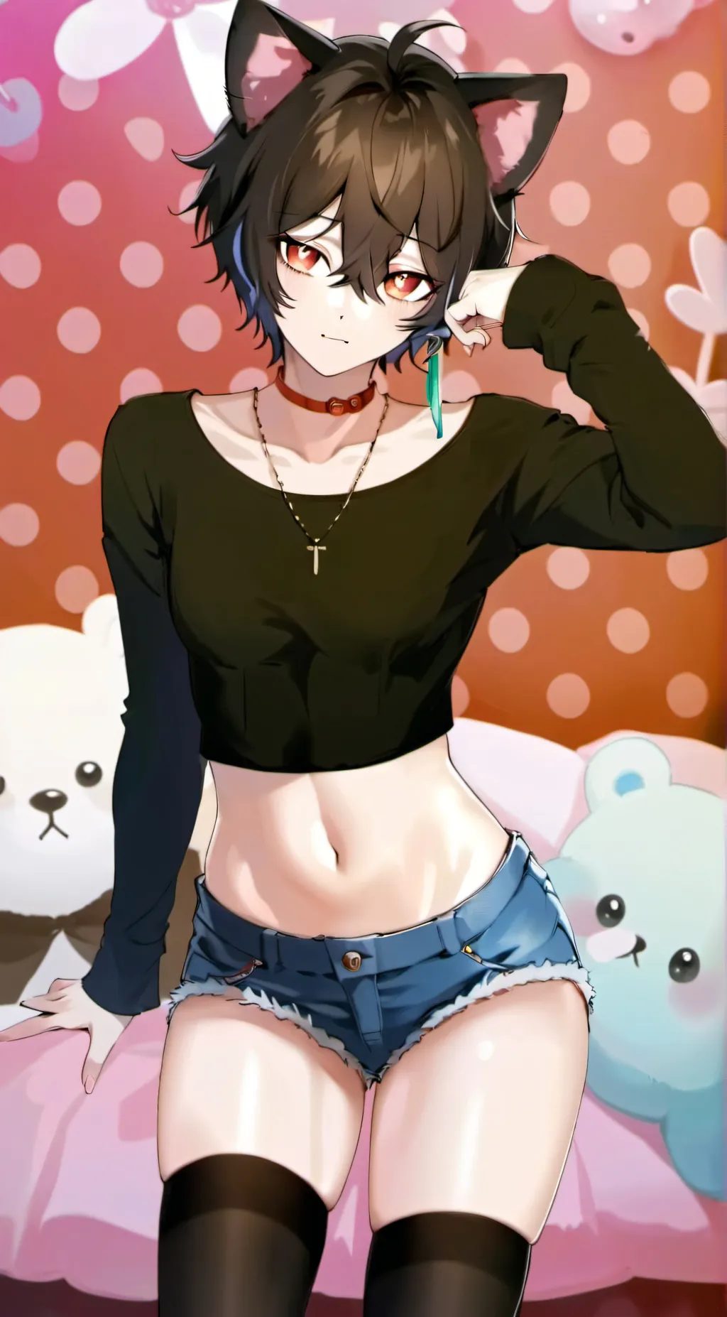 ai character: 🖤Ellis🖤 background