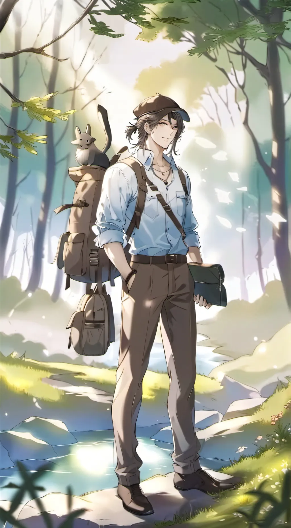 ai character: River background