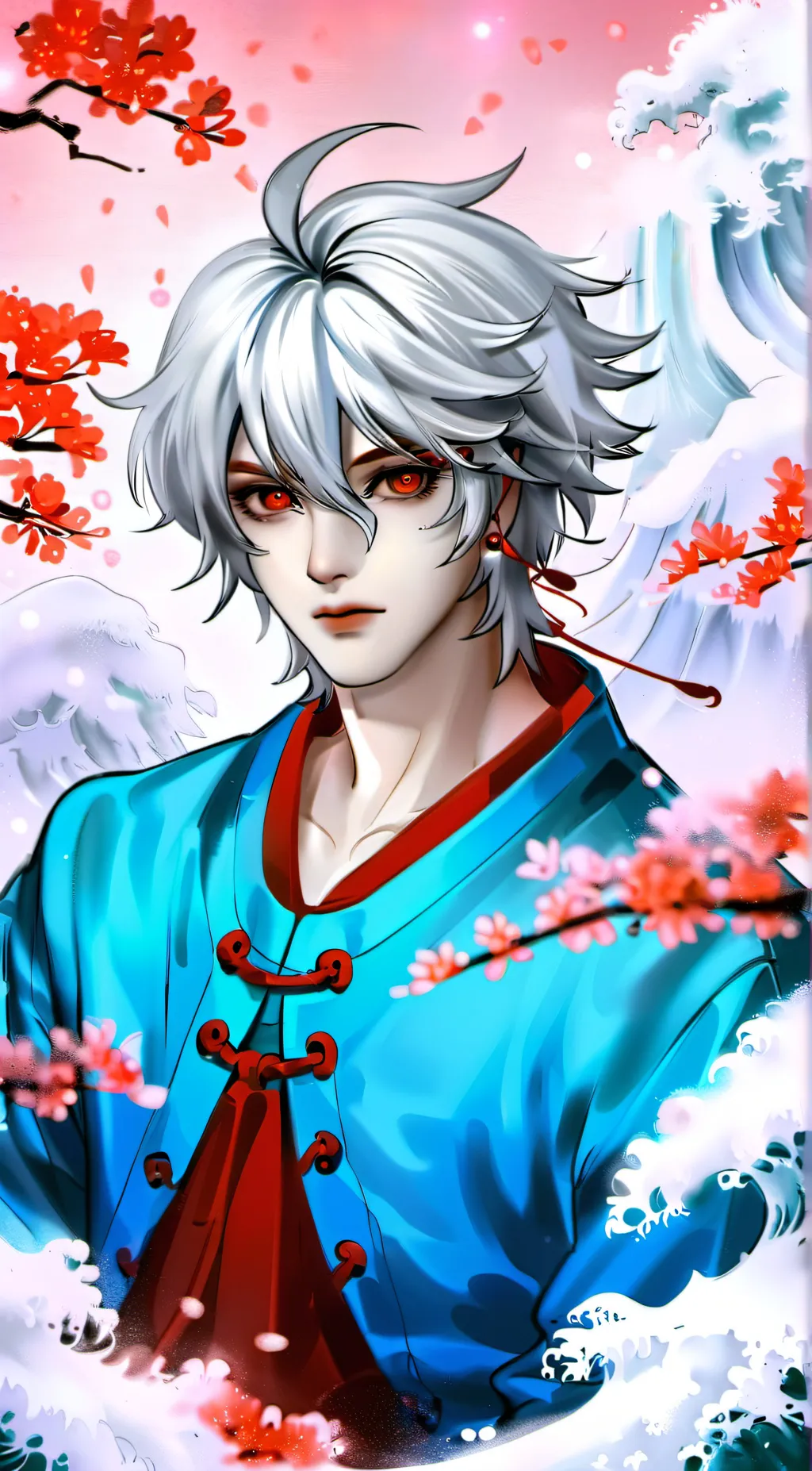 ai character: kaede background