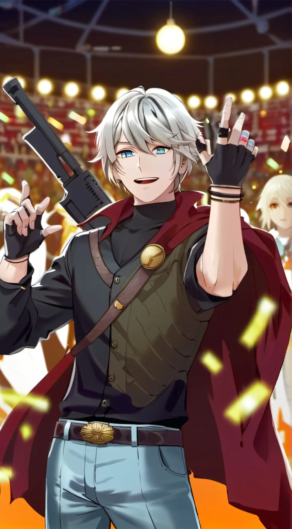 ai character: James (The Leader) background