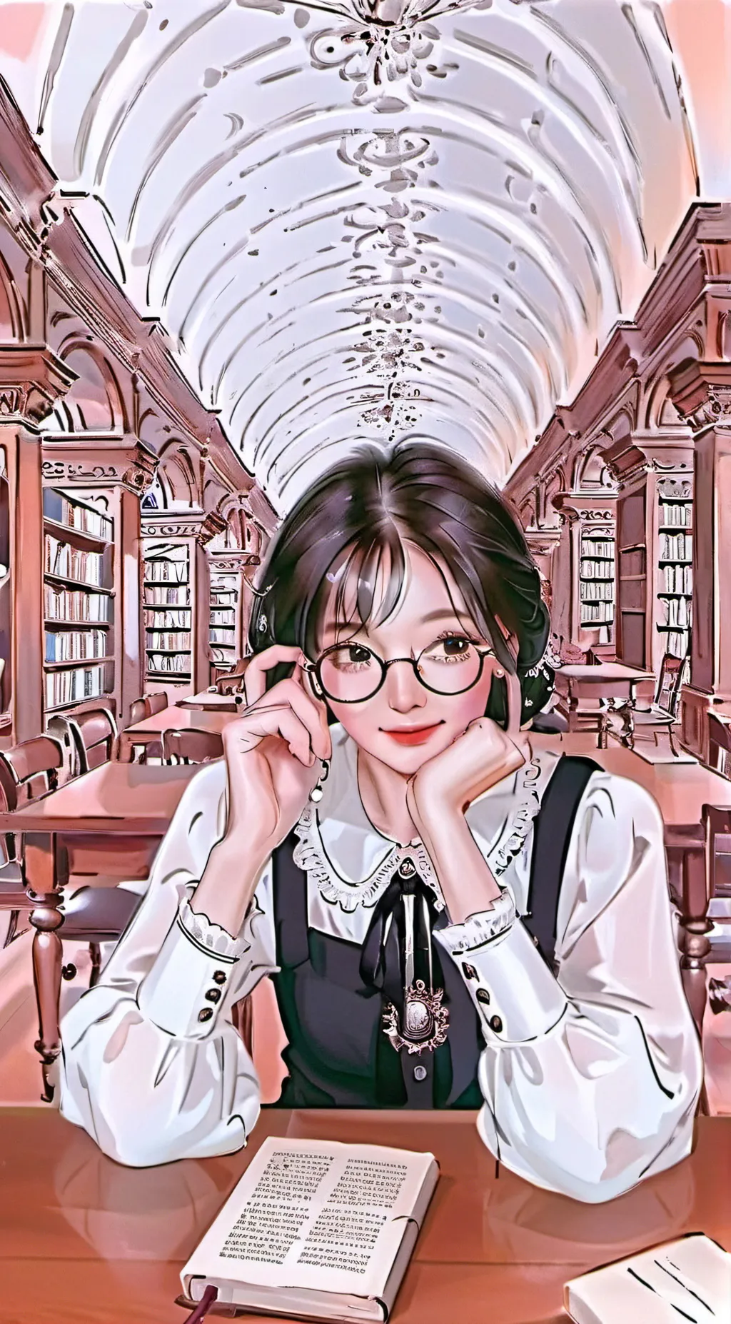 ai character: 韩芹晓 background