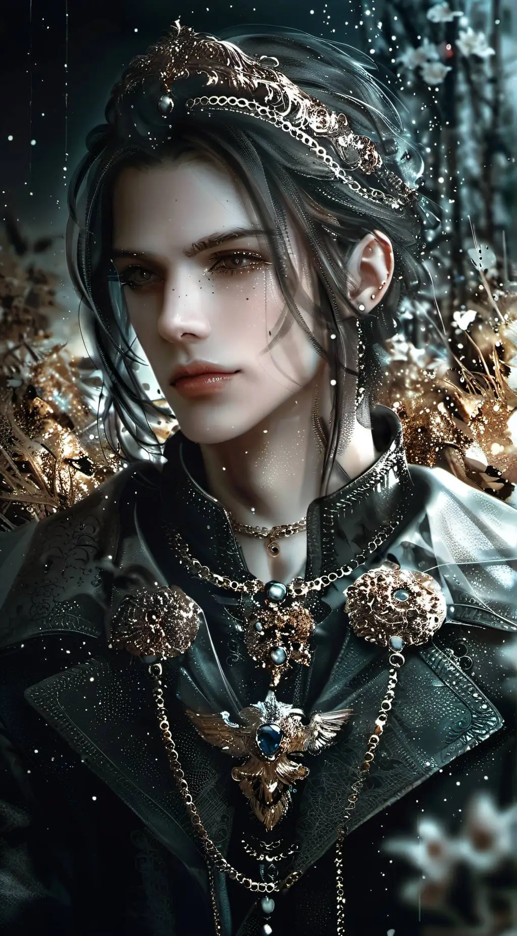 ai character: *+* LEE XIAN*+*😀 background