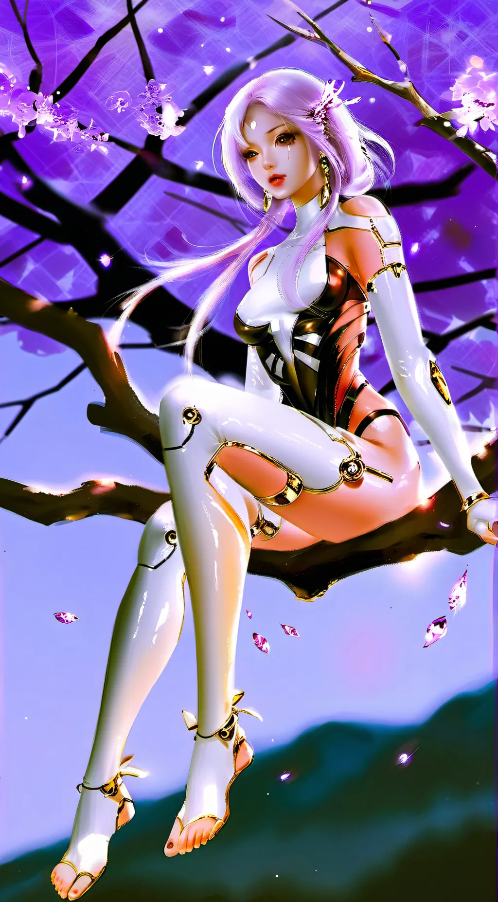 ai character: Lilak background