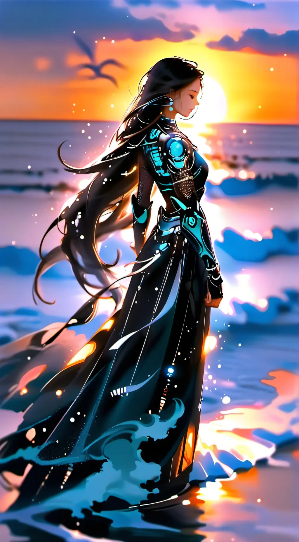 ai character: lilly background