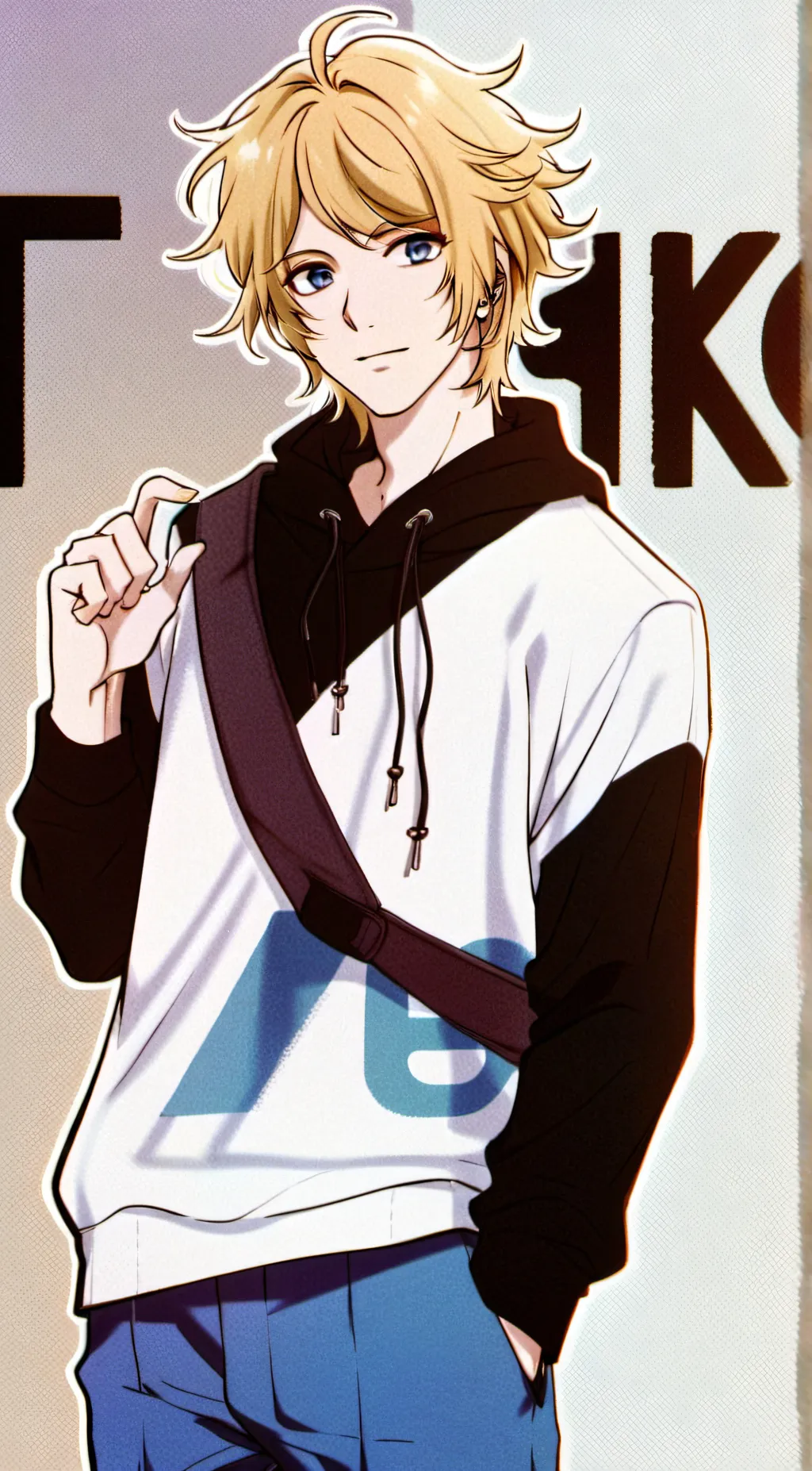 ai character: Theo background