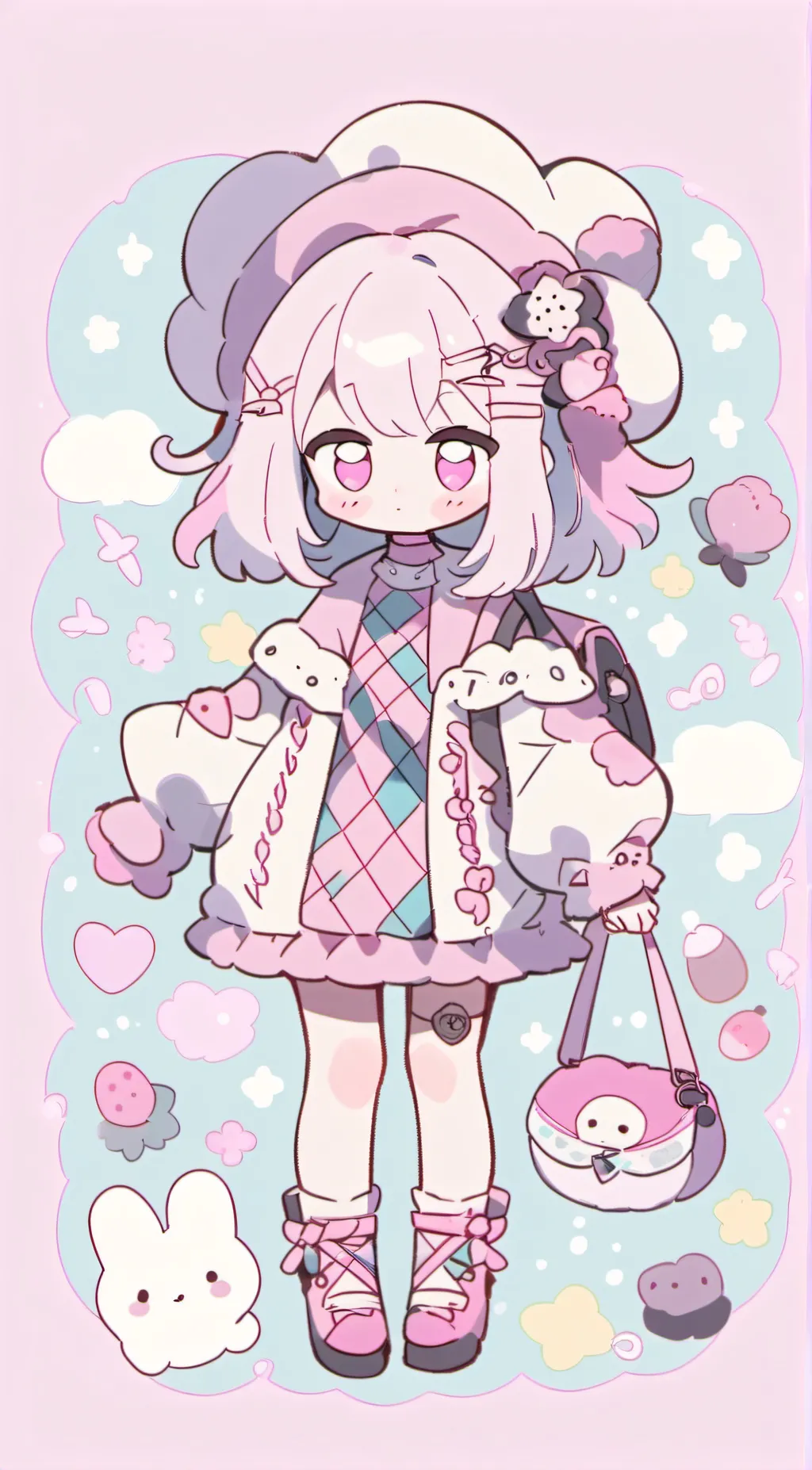 ai character: gametoons&skbidi background