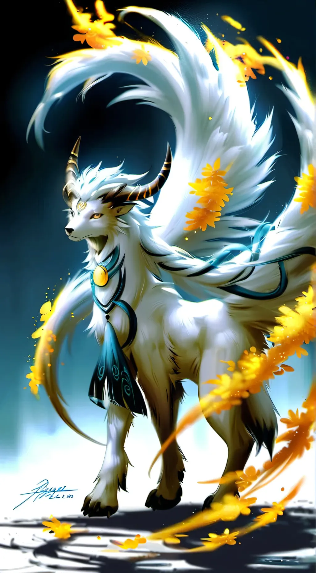 ai character: jolteon background