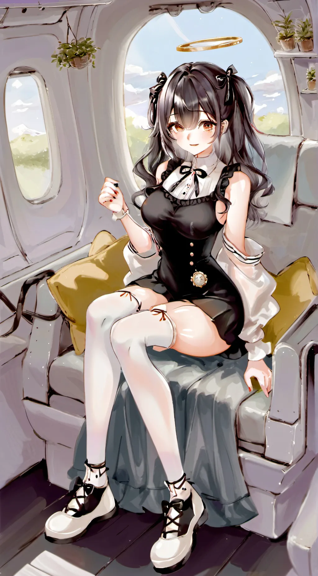 ai character: Alisha  background